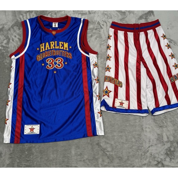Other - Harlem Globetrotters Youth Large Jersey & Medium Shorts Set Basketball 33 Bull